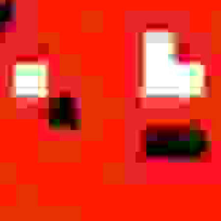 enlarged jpeg (aka jpg) compression artifacts on lossy compressed imageの写真素材