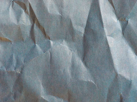 blue crinkled paper texture useful as a background