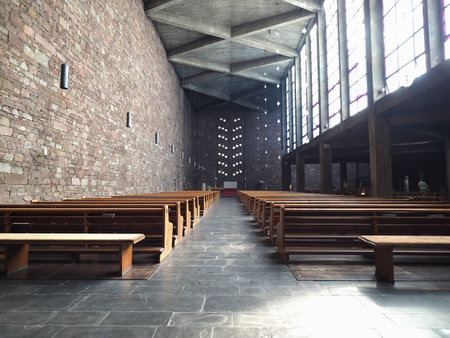 DUEREN, GERMANY - CIRCA AUGUST 2019: Annakirche (meaning St Anne church)のeditorial素材