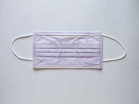 face mask used by some people to protect from respiratory illnesses including COVID-19