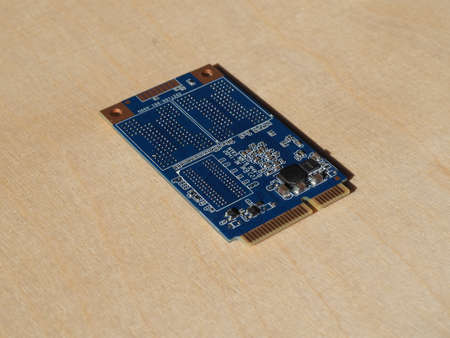 LOS ANGELES, USA - CIRCA MARCH 2021: Kingston mSata SSD disc