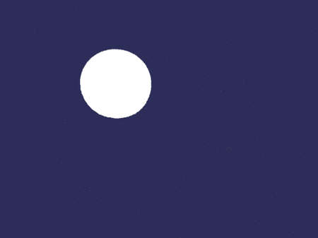 abstract full moon and stars illustration with copy space useful as a backgroundの写真素材