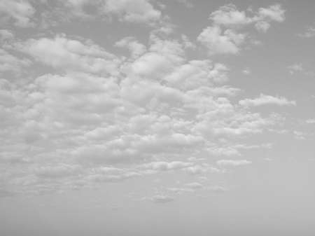 sky with clouds useful as a background in black and white