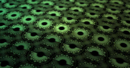 abstract fractal illustration useful as a backgroundの写真素材