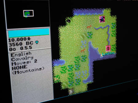 USA - CIRCA SEPTEMBER 2021: Sid Meier's Civilization 1991 vintage turn based strategy MicroProse...