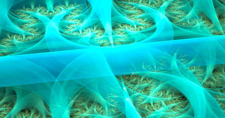 abstract fractal illustration useful as a backgroundの写真素材