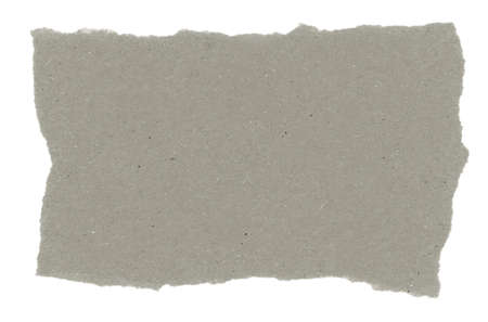 grey blank paper parchment tag isolated over white background