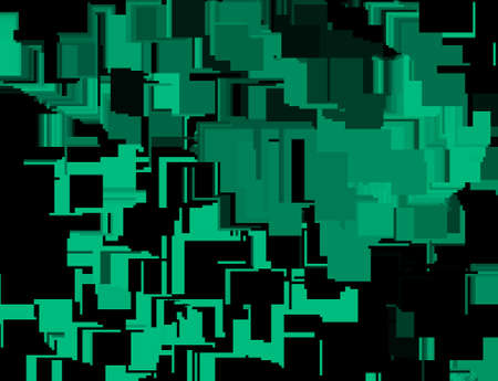 abstract green and black illustration useful as a backgroundの写真素材