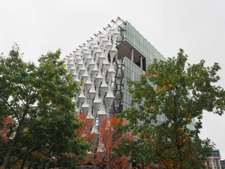 LONDON, UK - CIRCA OCTOBER 2022: Embassy of the United States of Americaのeditorial素材