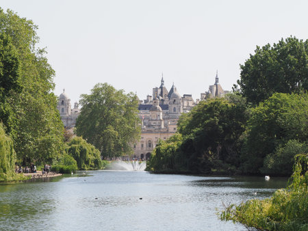 LONDON, UK - JUNE 08, 2023: Horse Guards parade groundのeditorial素材