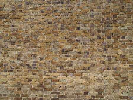 red brick wall useful as a backgroundの写真素材