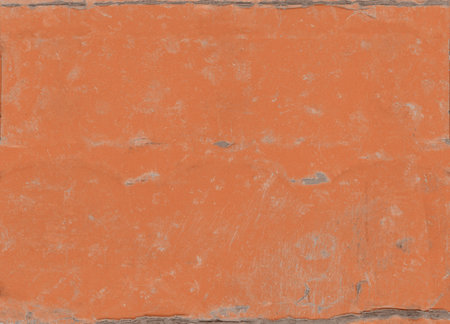peach fuzz pink cardboard texture useful as a backgroundの写真素材