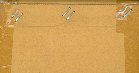 brown corrugated cardboard texture useful as a background