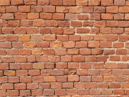 red brick texture useful as a backgroundの写真素材