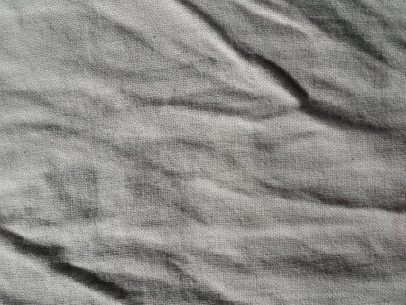 white cotton fabric texture useful as a backgroundの写真素材