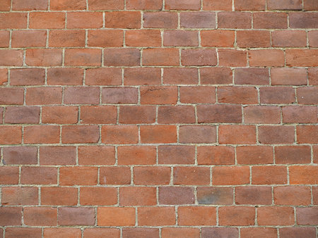 red brick wall useful as a backgroundの写真素材