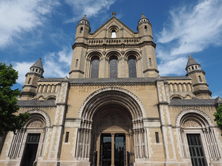St Anne Cathedral aka Belfast Cathedral church in Belfast, UKの写真素材