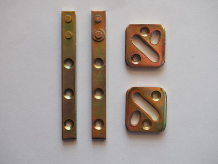 cabinet door eccentric pin hinges furniture hardwareの写真素材