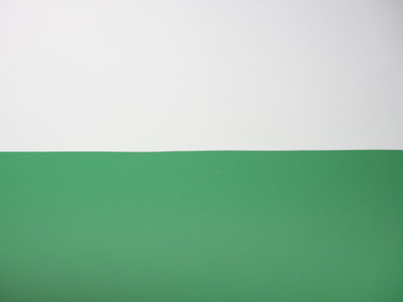 white and green paper texture useful as a backgroundの写真素材