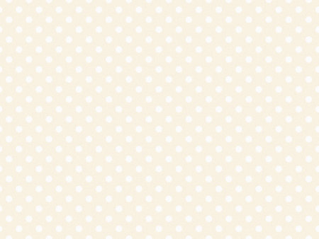 texturised white colour polka dots pattern over old lace off white useful as a backgroundの写真素材
