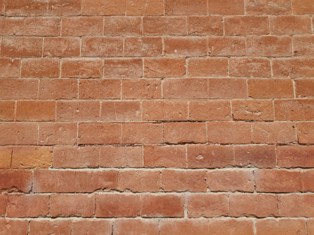 red brick wall useful as a background