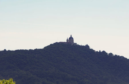 Basilica di Superga church in Turin, Italyの写真素材