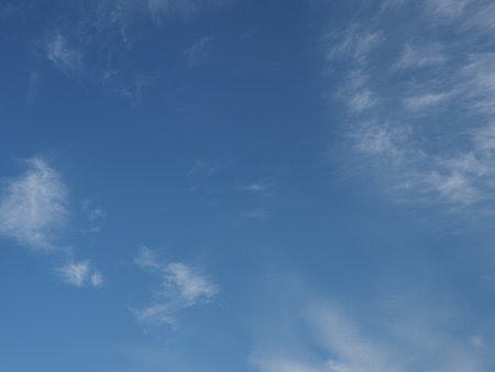 blue sky cloudscape useful as a backgroundの写真素材