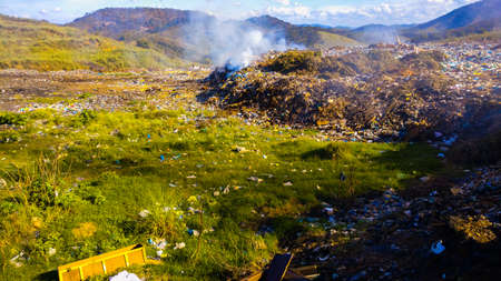 Harming or damaging the environmentの写真素材
