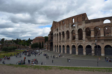 Colosseo  Flavian's  theaterの写真素材