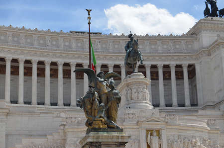 Vittorio Emanuele II monumentの写真素材