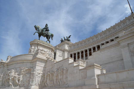 Vittorio Emanuele II monumentの写真素材