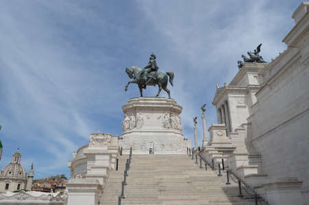 Vittorio Emanuele II monumentの写真素材