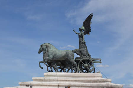 Vittorio Emanuele II monumentの写真素材