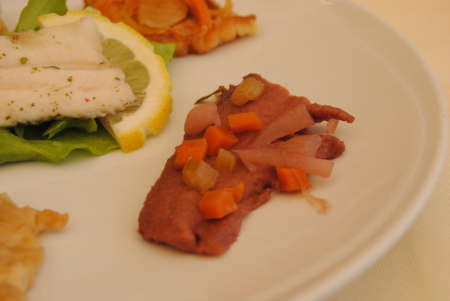 Mix fish aperitizerの写真素材