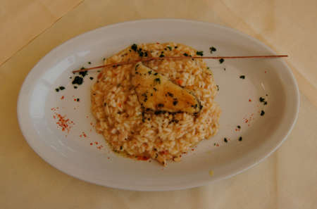  Risotto with Persicoの写真素材