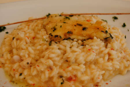  Risotto with Persicoの写真素材
