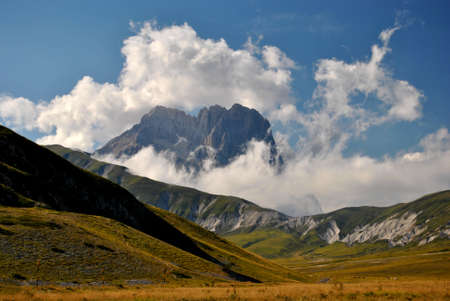 Gran Sasso Italyの写真素材