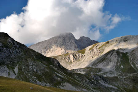 Gran Sasso Italyの写真素材
