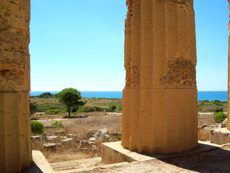 Sicily sea landscape, Italy の写真素材