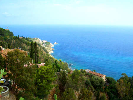 Sicily sea landscape, Italy の写真素材