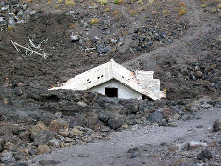 volcano Etna in Sicilyの写真素材
