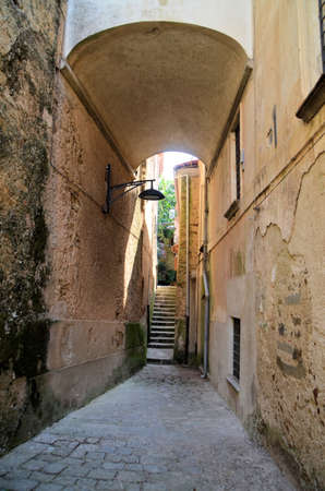 Pearl of the Cilento Castellabateの写真素材