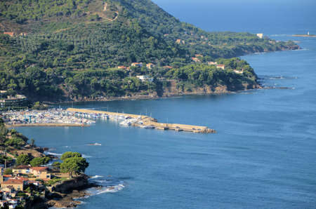  Golden beach of Cilento , Italy の写真素材