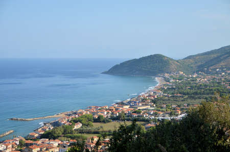  Golden beach of Cilento , Italy の写真素材