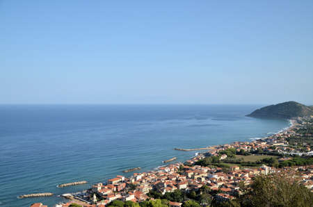  Golden beach of Cilento , Italy の写真素材