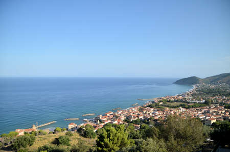  Golden beach of Cilento , Italy の写真素材