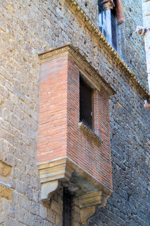 Architectural details of Siena の写真素材