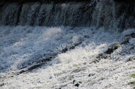 Peaceful waterfallの写真素材