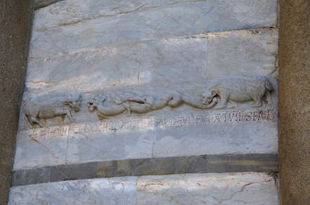 Details Pisa tower - 1 of 10の写真素材