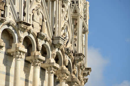 Baptistery of St. John - Square of Miracles - (Pisa)の写真素材
